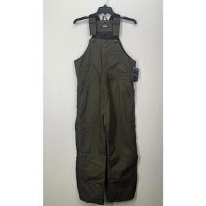 Ridgecut Toughwear Men's Denim Overalls with Cold Weather Insulation M Short